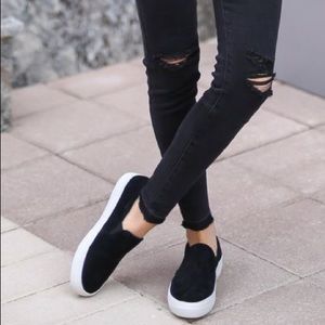 Platform Steve Madden slide on sneakers